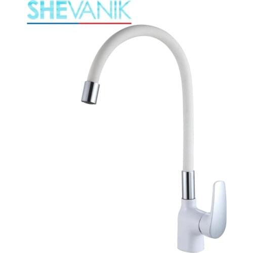 Shevanik kitchen faucet with nut, tall faucet, flexible spout, brass faucet, flexible faucet, movable tap kitchen S443-1