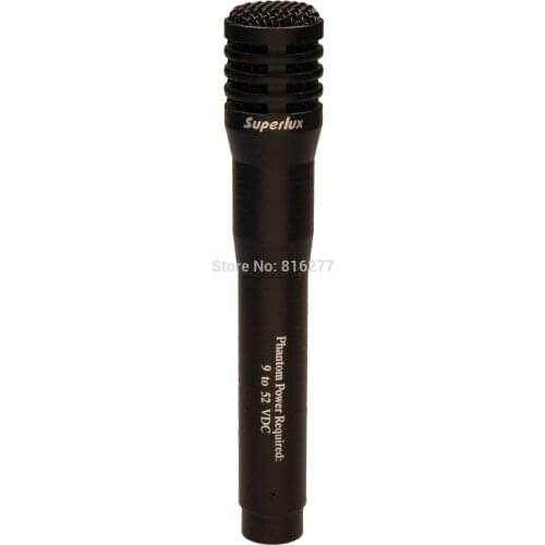 Superlux PRA268A musical Instrument Microphone Super-cardioid condenser mic music pick up