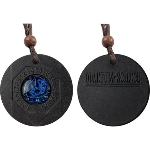 Taurus/ Virgo/ Cancer Anti EMF Protection Mens Pendant Necklace- Quantum Scalar Lava Stone Necklace Charm Jewelry for Women