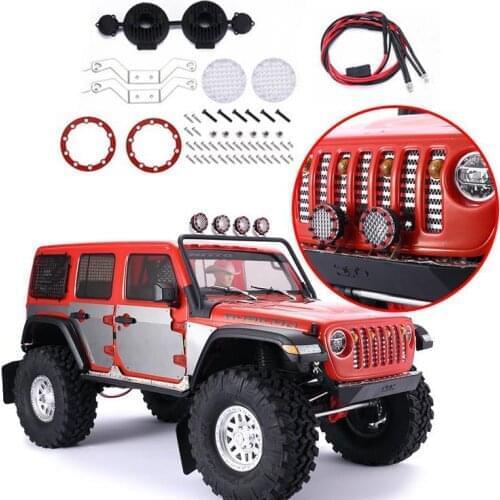 Trx-4 Trx4 Trx6 launch SCX10 lll LED light, spotlight simulates bumper searchlight