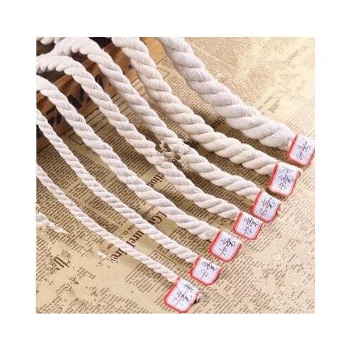 Cotton handmade auxiliary three strands of cotton yarn, pure cotton yarn, twist, cotton rope