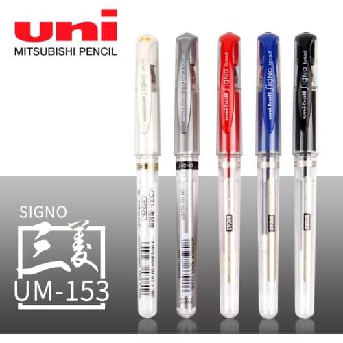 Uni Signo UM-153 Highlighter Pen 1.0mm Gel Pen for Wedding Conference Office and School Supplies