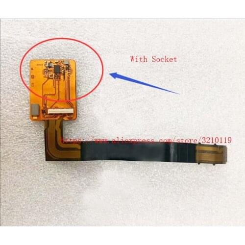 Free Shipping New Rear Back Cover LCD Flex cable FPC For Nikon Z6 flex cable Camera Repair parts Replacement Unit