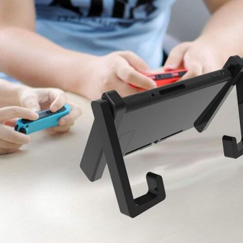 For Nintend Switch 2 in 1 Simple Car Bracket Seat Back Holder Adjustable Desktop Holder Stand for NS Switch Game Accessories