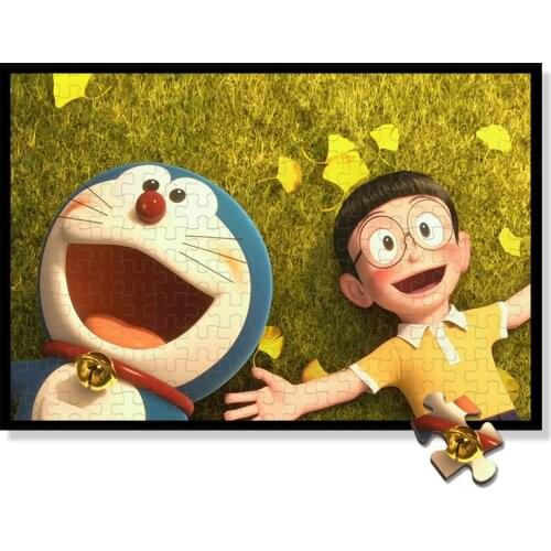 Doraemon puzzle 300 520 1000 pieces Minamoto Shizuka Nobita Nobi Wooden jigsaw puzzles Unpack the toy Decompression toys