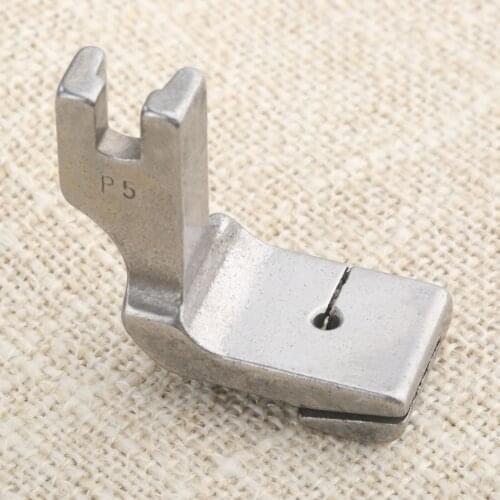 DRELD P5 Steel Industrial Sewing Machine Presser Feet Wrinkled Pleated Presser For Industrial Flatcar Sewing Machine W/ Wrinkled