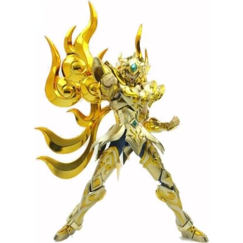 MC Model EX Leo Aioria Saint Seiya Metal Armor Myth Cloth Gold Ex Action Figures Model Toys