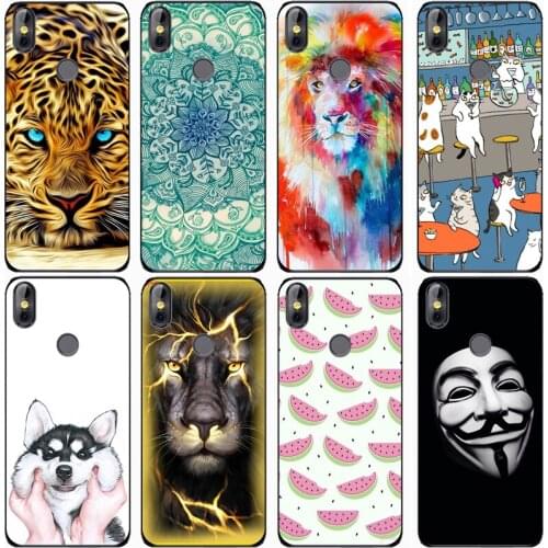 Fashion Soft silicone TPU Back Cover For BQ 5301 STRIKE VIEW Phone Funda Case For BQ 5301 Strike View Cute Cartoon Case