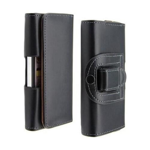 New Smooth/Lichee Pattern Leather Pouch cases with Belt Clip for 5.5 Cell phone Belt clips leather case for iphone 6P/7P 50pcs