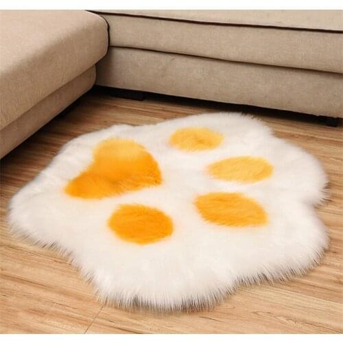 New Plush Carpet For Living Room Anti-slip Rug Thick Bedroom Decorative Carpets Floor Soft Rugs