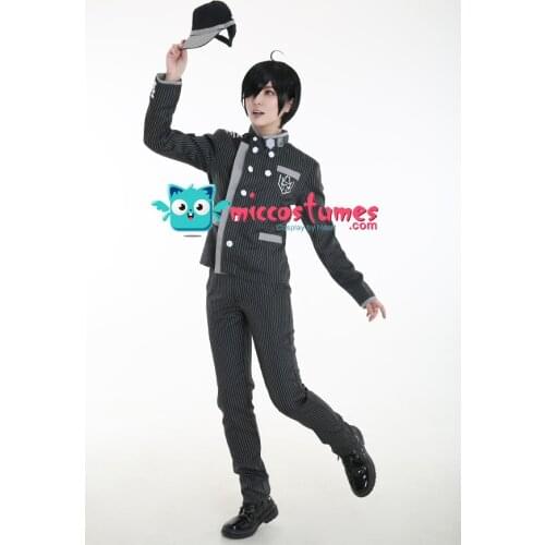 New Shuichi Saihara School Uniform Cosplay Costume halloween costumes for women