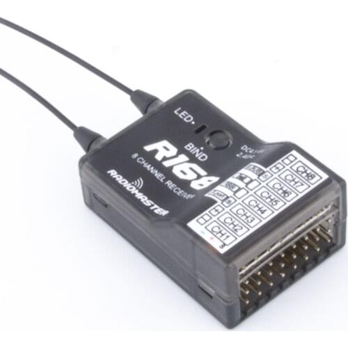 Radiomaster 2.4G R81 R161 R168 8CH D8 16CH D16 Mini Nano Receiver for Frsky X9D X-lite TX16S SE Jumper T18 Radio Transmitters