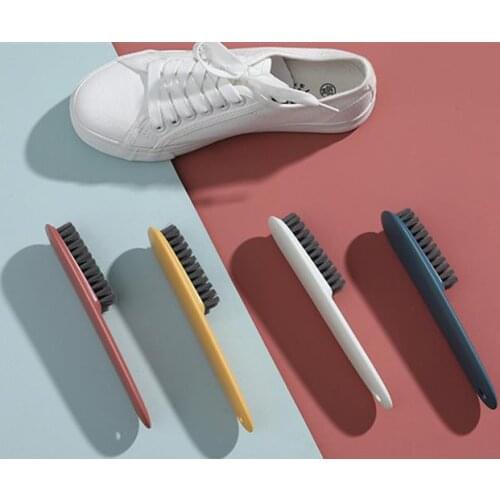 Shoes Brush Multipurpose Long Handle Clothes Cleaning Brush Shoe Care Brush Bathroom Gadgets Tools