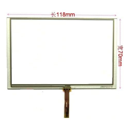 GPS navigation device MP4 MP5 /E navigation touch screen 5 inch handwritten screen 118*70 MP5 touch screen