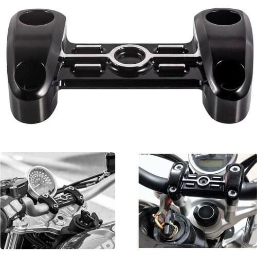 Motorcycle Handlebar Riser Top Cover Aluminum Riser Clamp Bridge Piece for R nineT R9T/Pure/Scrambler 2014-2020