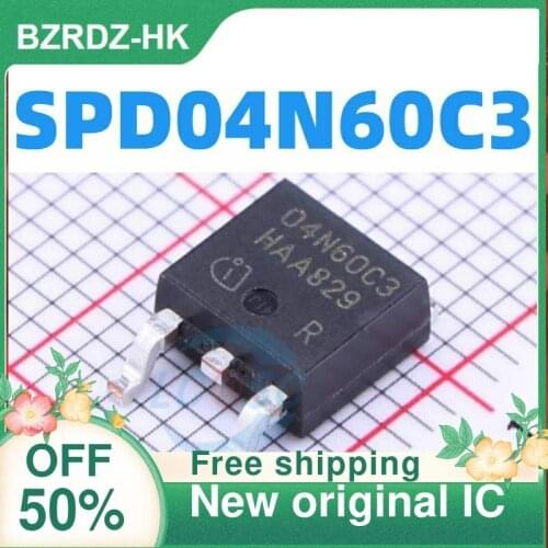 2-10PCS/lot 04N60C3 SPD04N60C3 4A 600V TO-252 New original IC