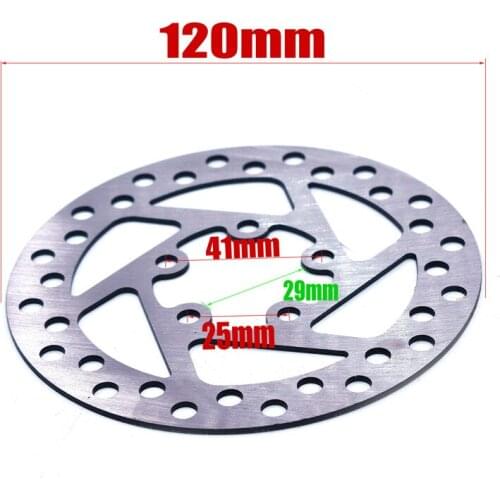 120mm Brake Disc Rotor Pad Replacement Parts with 5pcs Screws for xiaomi Mijia M365 pro Electric Scooter Skateboard