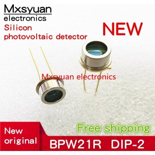 2PCS~10PCS/LOT BPW21R BPW21 VBPW21R DIP-2 Silicon photovoltaic detector New original