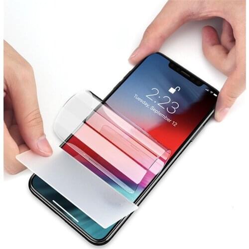 2Pcs 3D Full Cover Front and Back Soft Protective Hydrogel Film Screen Protector For iphone XS Max XR X Film (Not Glass)