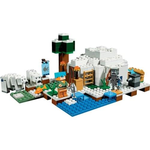 278pcs myworld The Polar Igloo Building Blocks kits Compatible 21142 Toy