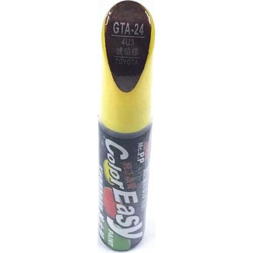 Car scratch repair pen, auto paint pen gray metalic GTA-24 for Toyota Vios Corolla Reiz vois highlander Crown RAV4 Camry Yaris