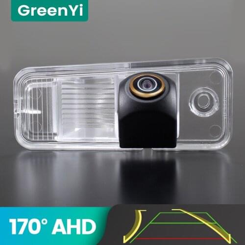 GreenYi 170° AHD Trajectory Car Rear View Camera For yundai Santa Fe IX25 2013 2014 2015 Creta Carens Azera SantaF Class Vehicle