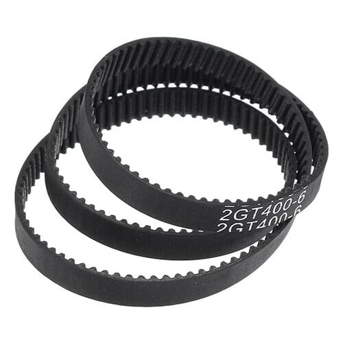 GT2 6mm Closed Loop Timing Belt 2GT-6 280/400/610/852mm Rubber Synchronous Belt