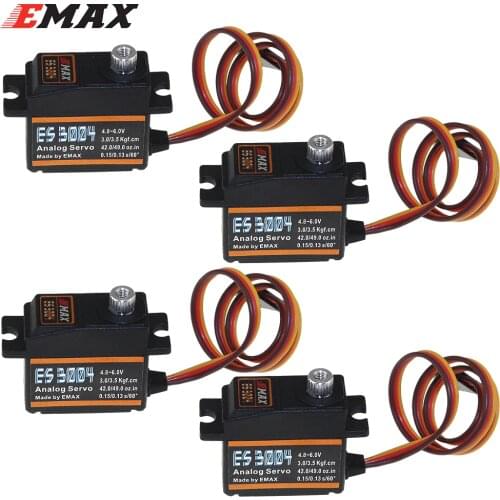 RC Servo,EMAX ES3004 17g Metal Gear Analog Servo For RC Toy FPV Racing