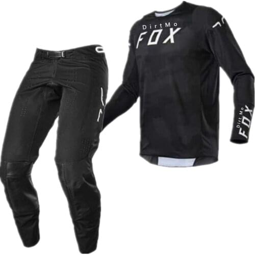 NEW Motocross Jersey and Pants Gray Racing Full Suits MX 180 Cota Adult Motorcycle Dirt Bike MTB BMX Gear Set A