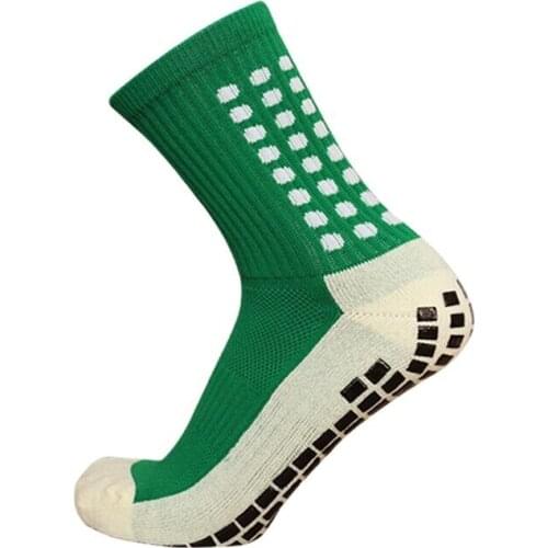 New Football Socks Anti Slip Soccer Socks Men Sports Socks Good Quality Cotton Calcetines The Same Type As The Trusox 9 Colors