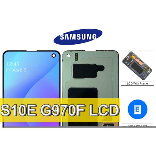 Original 5.8'' Display For Samsung Galaxy S10e SM-G970F/DS G970 LCD Display Touch Screen Digitizer Assembly Replacement Parts