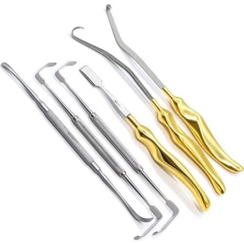 Costal cartilage hook stripper stripper nose plastic instrument nasal septum device double head