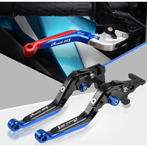 Motorcycle Adjustable Folding Extendable Brake Clutch Levers For SUZUKI GSF650 BANDIT GSF650 S / N BANDIT650S 2007-2015 2014