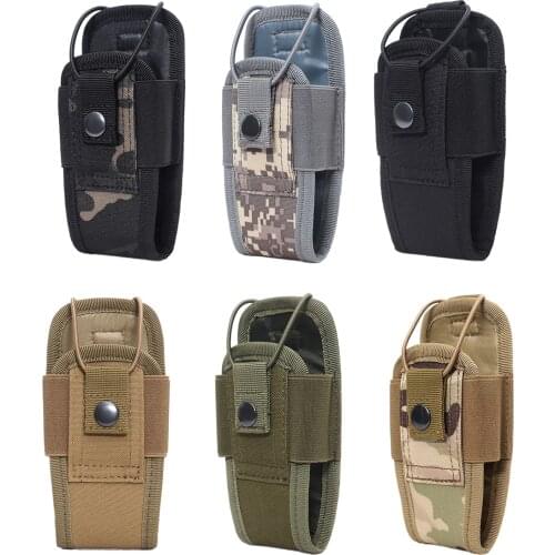 Radio Walkie Talkie Pouch Waist Bag Holder Waterproof Pocket Portable Walkie Talkie Bag Interphone Holster Carry Bag for Hunting