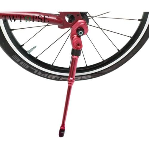 TWTOPSE Bicycle Bike Hollow Stand Kick Stand Packing Rack Support For Brompton Folding Bike CNC Cycling Kickstand Accessories