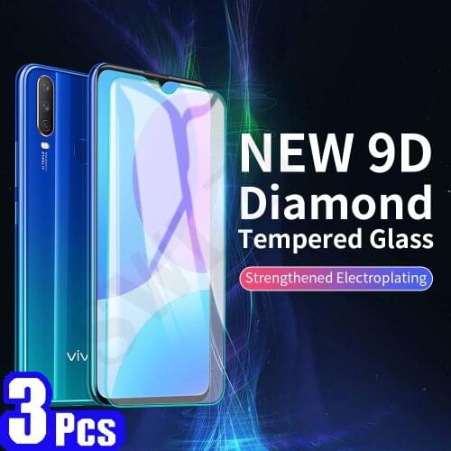 3/5Pcs 9H for vivo Y30 Y30G Y31S Y50 Y51S Y52S Y70S Y73S Y81 Y81S Y83 Y85 Y91 Y93 Y93S Y97 Y3 Y3S Y5S Y7S Y8i Y9S tempered glass