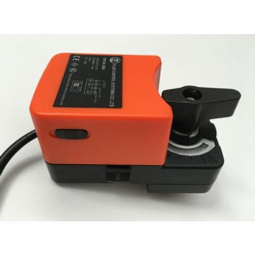 4Nm, AC/DC24V Actuator for electric modulating valve 0-10V modulating for flow regulation or on/off control