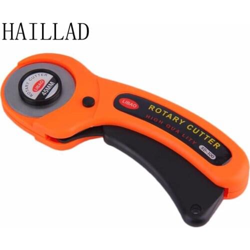 45mm Fabric Leather Paper Vinyl Strips Multiple Layers Rotary Cutter Premium Quilters Sewing Quilting Fabric Cutting Craft Tool