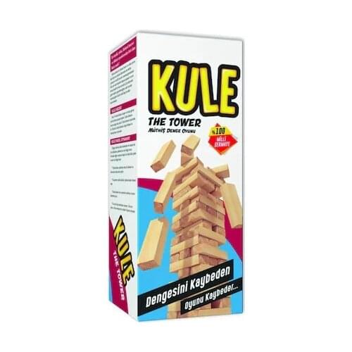 54 piece Wooden Jenga Balance Game-Tower Balance Game Big size x 2 pcs-Total of 108 Parts redka