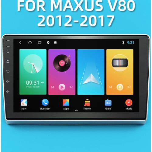 For MAXUS V80 2012-2017 9" Android 2 Din Car Multimedia Player Auto Stereo Wifi GPS Navigation Head Unit with Frame Autoradio