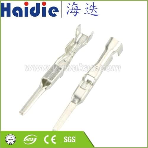 Free shipping 50pcs auto wiring terminal pin for auto connector, crimp loose terminals 7114-1300 7114-1301