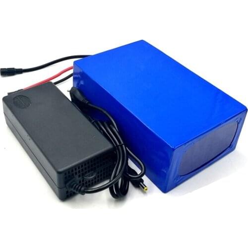 Free Shipping 500W 24V Battery 24V Electric Bike Battery pack 24V 22AH lithium battery with 30A BMS 29.4V 3A charger