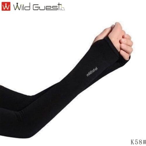 11.11 Big Sale 1pair Sun Protection Arm Cover Gift Send Black：K58