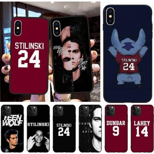 Teen Wolf Stilinski 24 McCALL 11 LAHEY 14 Phone Case for iphone 12 pro max 11 pro XS MAX 8 7 6 6S Plus X 5S SE 2020 XR case