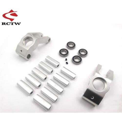 CNC Metal Adjustable Angle Rear Wheel Bearing Seat Kit for 1/5 HPI Km Rofun Baha Rovan Baja 5b 5t 5sc Truck Spare Upgrade Parts