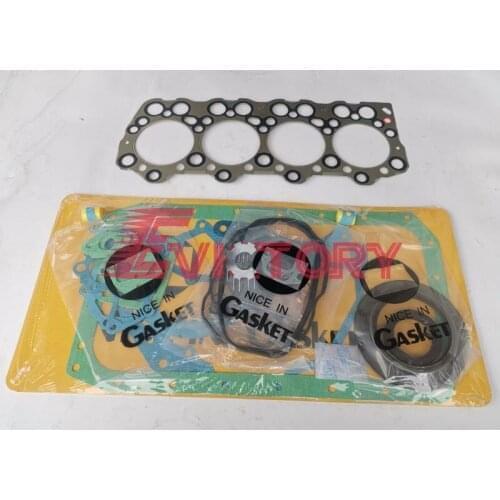 For MITSUBISHI 4D33T 4D33-T cylinder head valve cyliner gasket overhaul rebuild kit