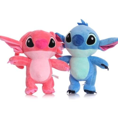 13-35cm Disney Cartoon Anime Lilo And Stitch Plush Toys High Quality Stuffed Stitch Dolls Pendant Kids Birthday Gift