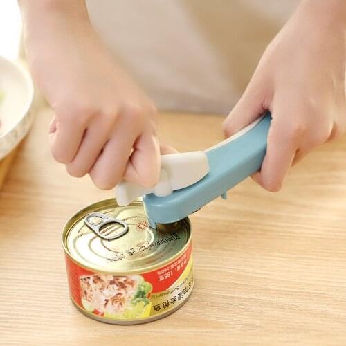 Japan Adjustable Jar Opener Safety Easy Aluminium Alloy Can Opener Quality with Turn Knob Household Kitchen Bottle Opener Canned