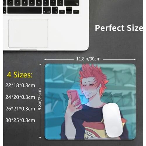 Distance-Kiri Mouse Pad DIY Print Cushion Kiribaku Bakushina Bakugou Bnha Mha Katsuki Bakugo Kirishima