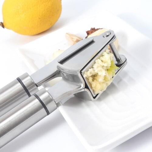 Kitchen Vegetable Ginger Press Garlic Crusher Masher Handheld Ginger Crushing Tool Kitchen Accessories 1 Piece